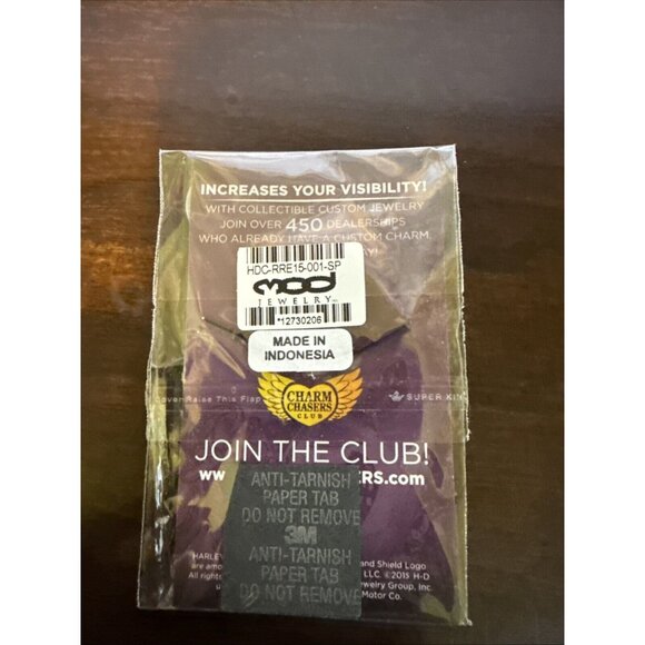 Official Harley-Davidson Sterling Silver Dealer Meeting Charm - New Orleans 2015 - Picture 5 of 5